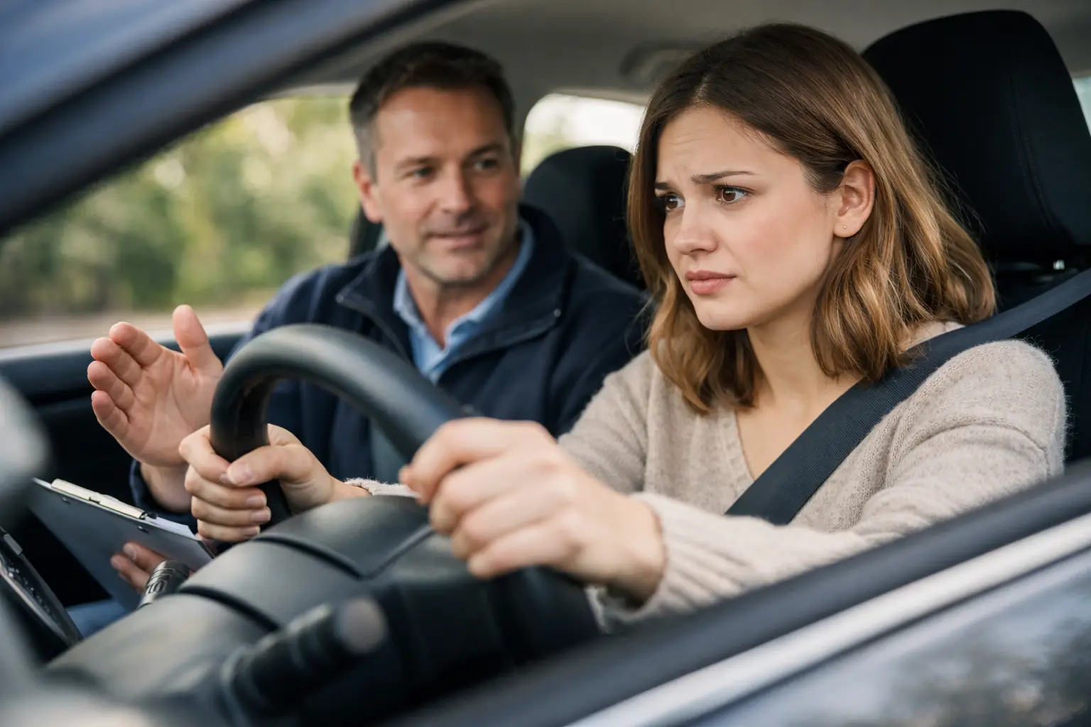 Nervous Driver Lesson Support That Works