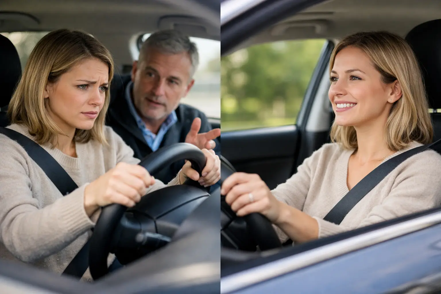 A Nervous Driver Progress Example That Builds Confidence