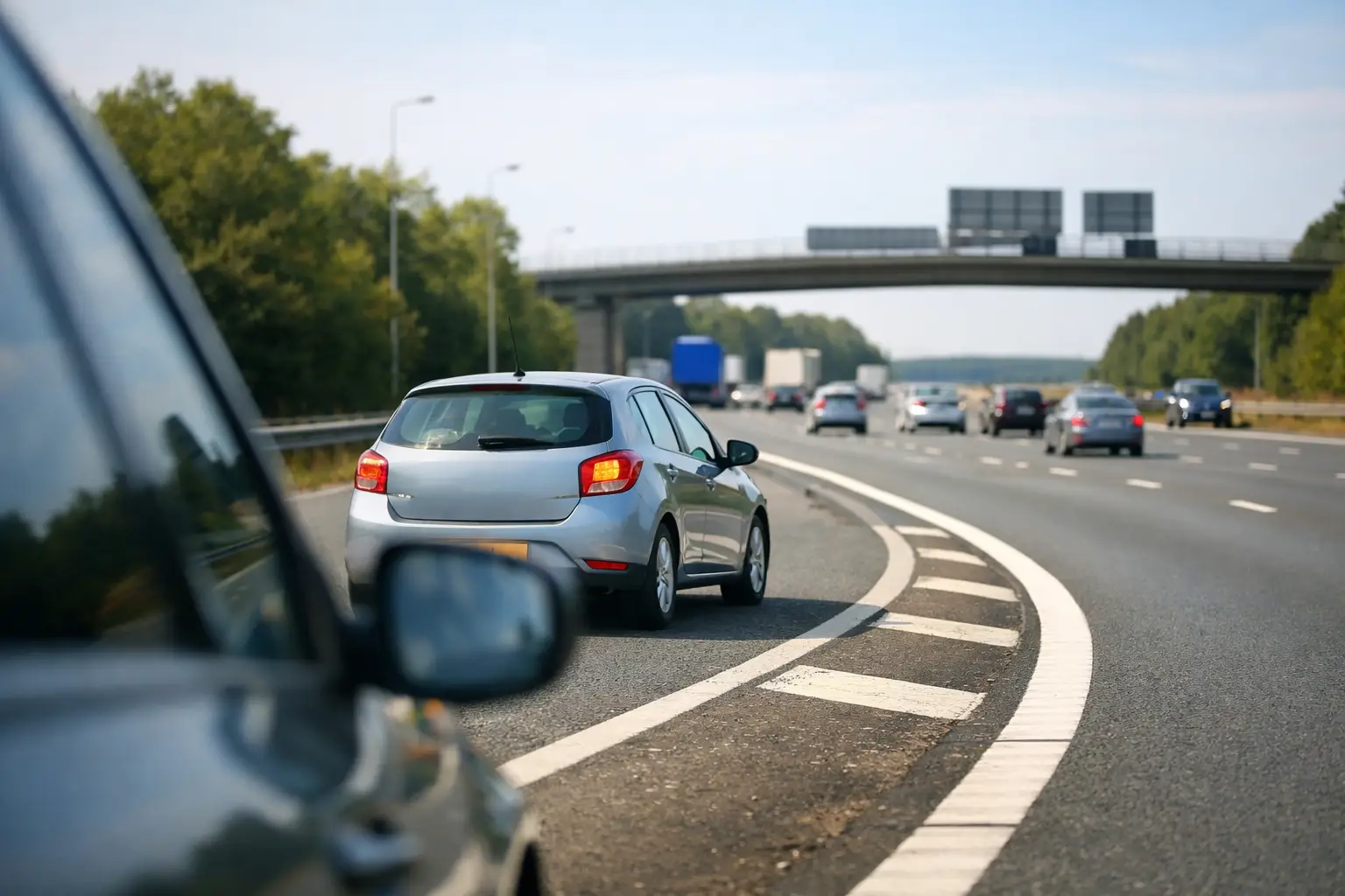 How to Use Motorway Sliproads With Confidence