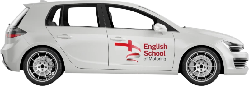 English School of Motoring instructor car